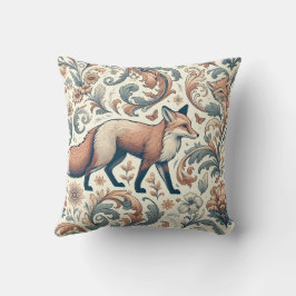 Coussin Foxglove Whispers : l'élégance victorienne dans la