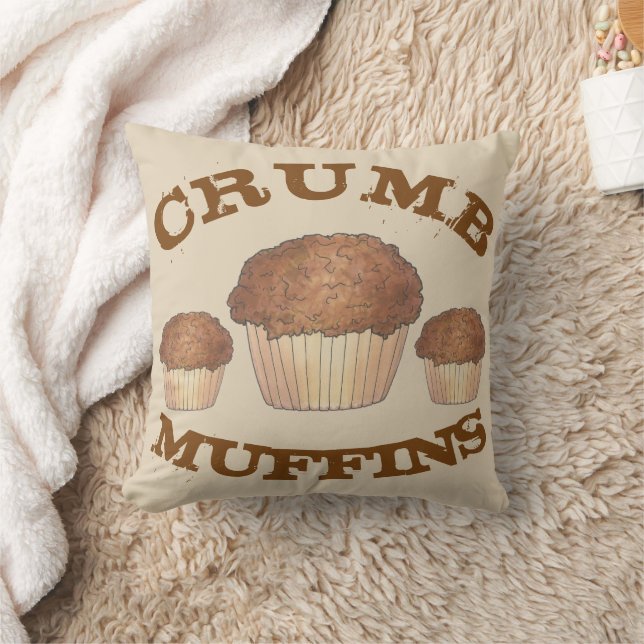 Coussin Fraîche Fraîche Fraîche Fraîche Muffin Boulangerie (Couverture)