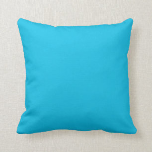 Coussin Framboise bleue (couleur solide) 