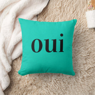 Coussin Français Oui ou Non