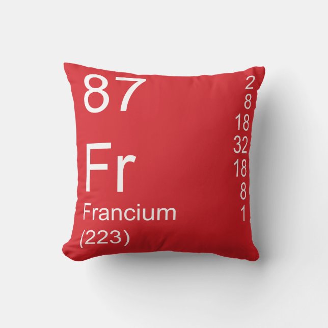 Coussin Francium (Recto)