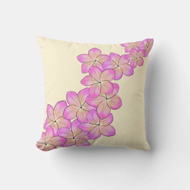 Coussin Frangipani (Recto)