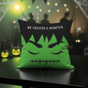 Coussin Frankenstein Nous avons créé un Halloween monstre