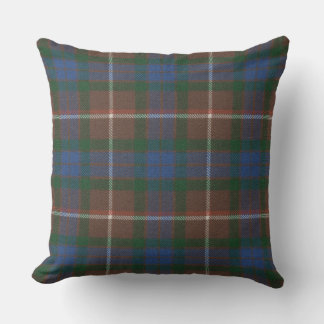Coussin Fraser Chasse Ancien Tartan écossais
