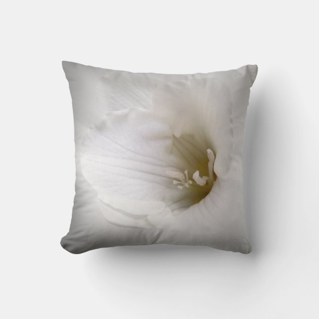 Coussin frénésie blanche (Recto)