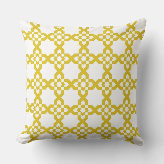 Coussin Fretwork marocain espagnol (Recto)