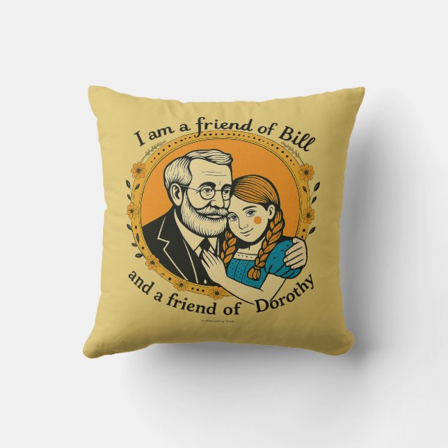 Coussin Friend of Bill and of Dorothy -  (Verso)