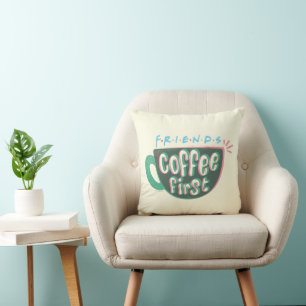Coussin FRIENDS™ Café d'abord