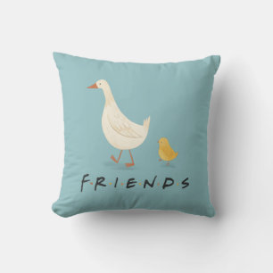 Coussin FRIENDS™   Le poussin et le canard