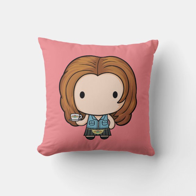 Coussin FRIENDS™ | Rachel Chibi (Recto)
