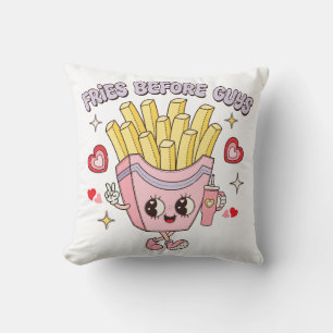 Coussin Fries avant les garçons