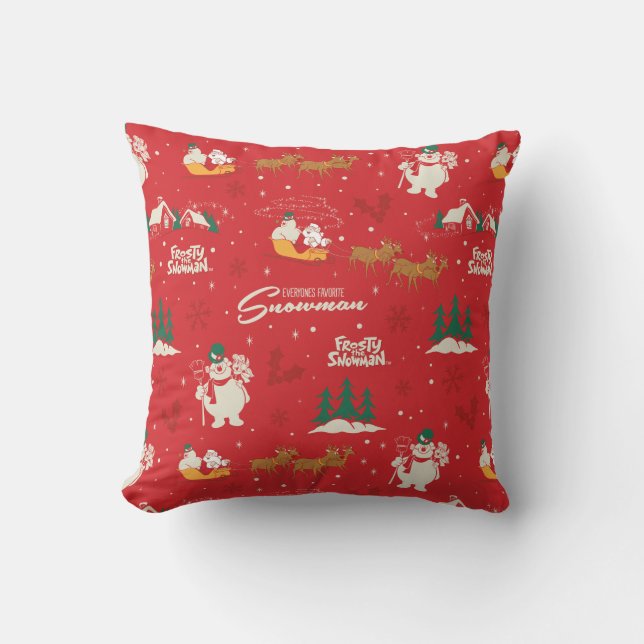 Coussin Frosty - Le Motif favori de tout le monde (Recto)