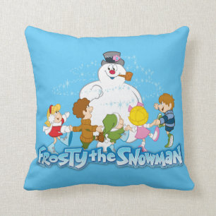 Coussin Frosty the Snowman™   Frosty & Enfants Jouer
