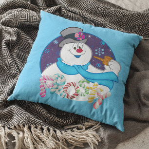 Coussin Frosty the Snowman™   Nom du Sucre de canne coloré