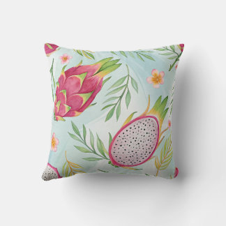 Coussin Fruit Dragon Rose