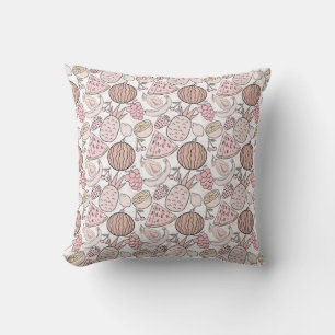 Coussin Fruit motif transparent motif de surface de frui