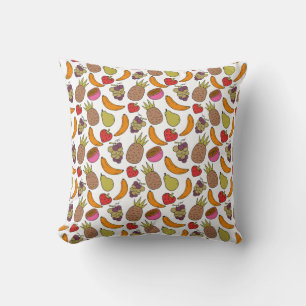 Coussin Fruit seamless pattern Fruit surface pattern 33