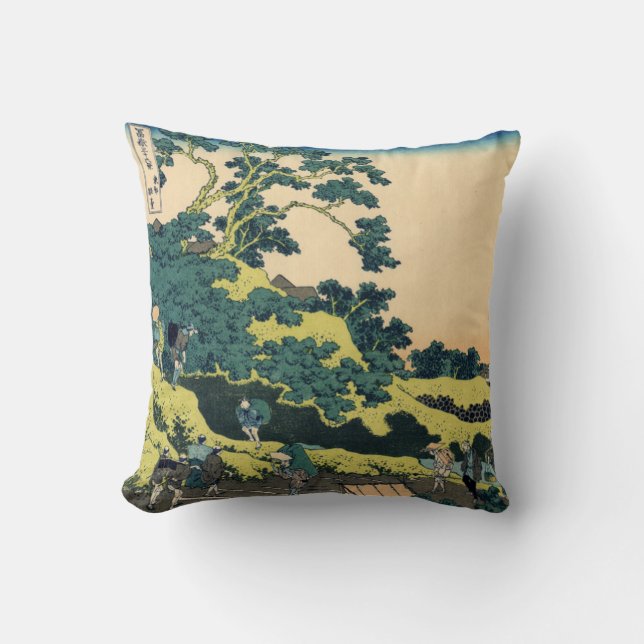 Coussin Fuji de passage de Mishima (Recto)