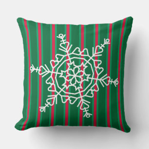 Coussin Fun and Fun Christmas Snowflake