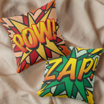 Fun Retro Bande Dessinée Pop Art ZAP POW