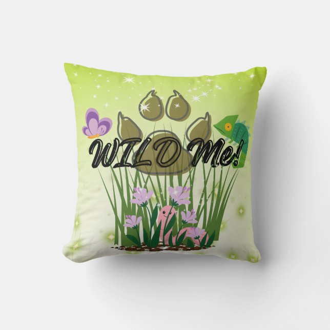 Coussin Fun Wild me (Recto)