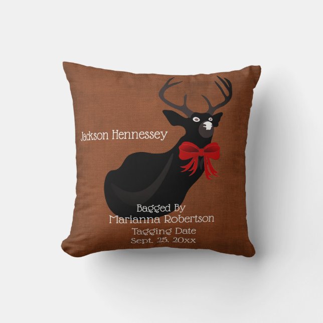Coussin Funny Buck Fiance (Recto)