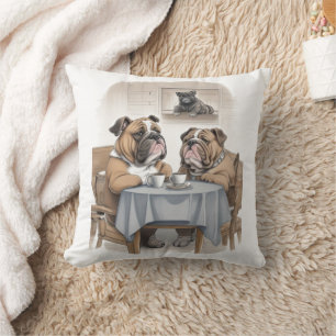 Coussin Funny Bulldog