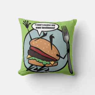 COUSSIN FUNNY CHEESEBURGER CARRÉ JETER PILLOTE