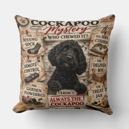 Coussin Funny Cockapoo Cushion unique gift