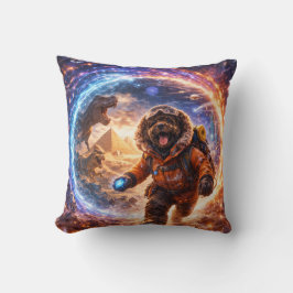 Coussin Funny Cockapoo Gift | Space Dog Cushion