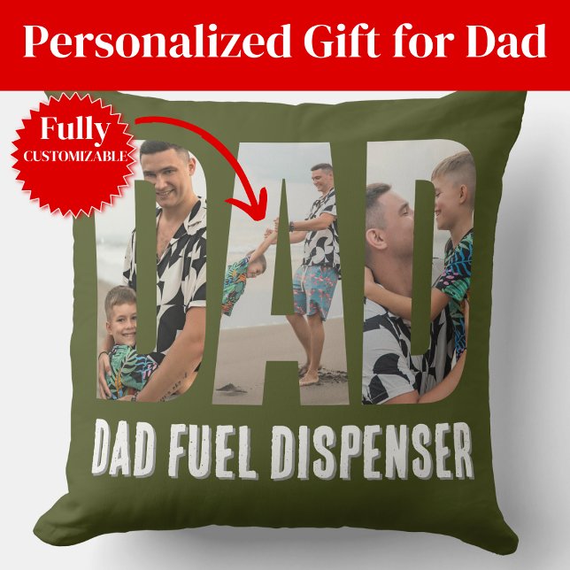 Coussin Funny Dad Throw Pillow (Funny Dad Throw Pillow)