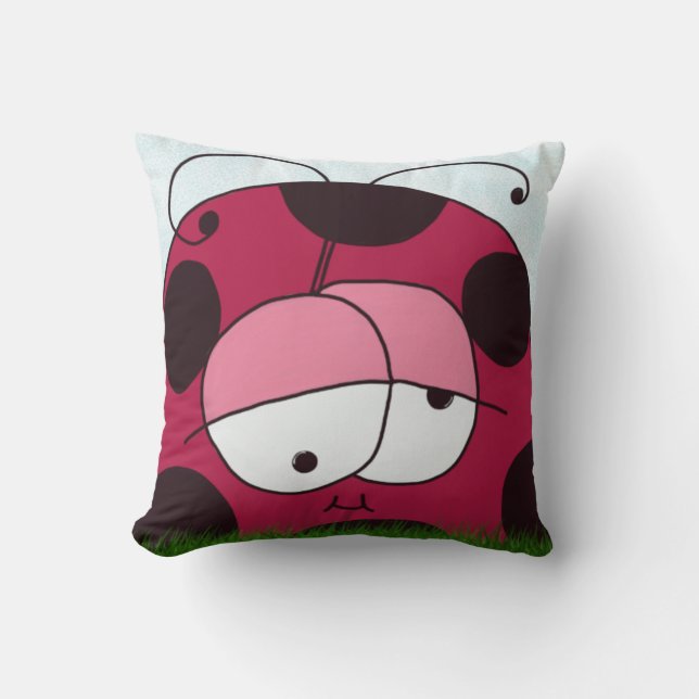 Coussin Funny et Chubby Ladybug (Recto)