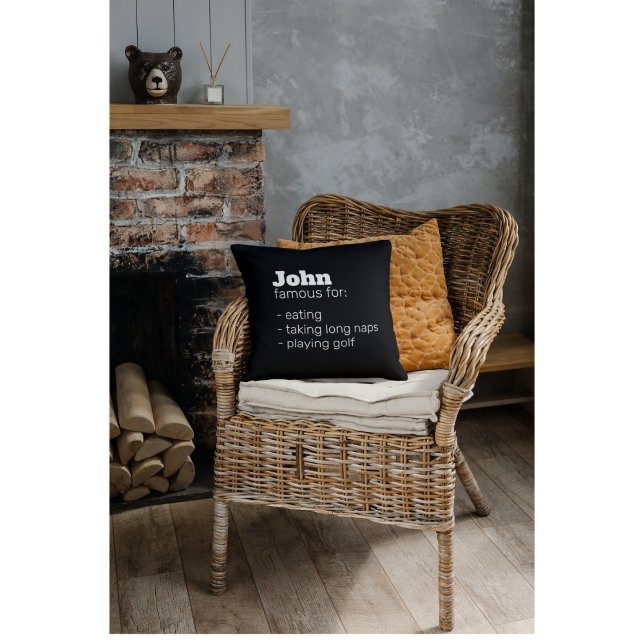 Coussin Funny Papa Fête des pères, cadeau de nouveauté per (Créateur téléchargé)