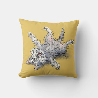 Coussin Funny Rolling Schnauzer Snuggle