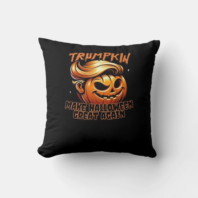 Coussin Funny Trumpkin Classic (Recto)