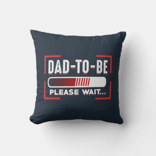 Coussin Futur papa Grossesse Faire-part Garder le sac