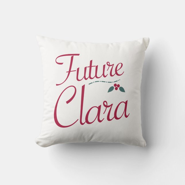 Coussin Future Clara Nutcracker (Recto)