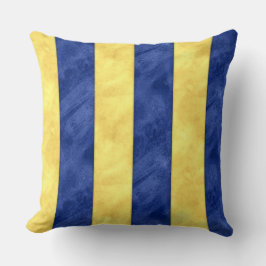 Coussin G Aquarelle de golf Signal nautique Pavillon marit
