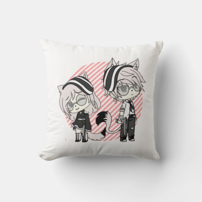 Coussin gacha, gacha life, gacha club, game, anime, (Recto)