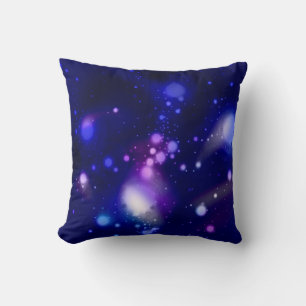 Coussin Galaxie bleue