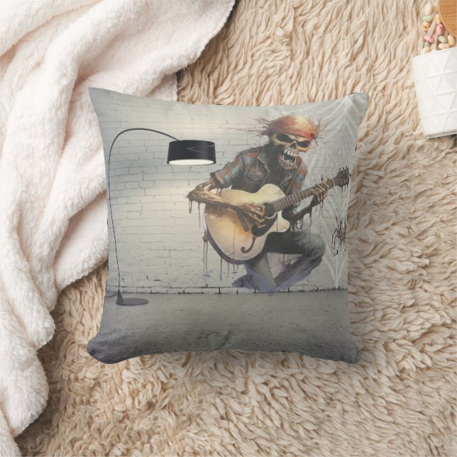 Coussin Galerie Ghoulish : Décor Mur Halloween (Couverture)