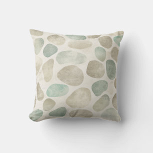 Coussin Galets de Plage Rétro Sandy Beach