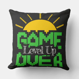 Coussin Game Over : Ressuscitez les anciens jeux, améliore