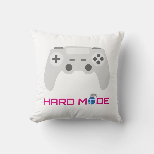 Coussin Gaming Controller Hard Mode (Recto)