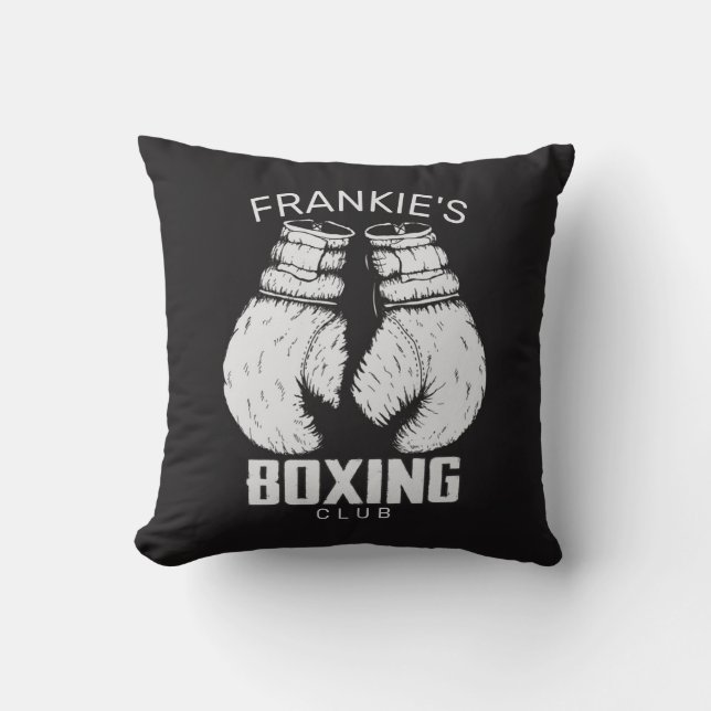Coussin Gants de boxe club Boxer Gym Fighter (Recto)