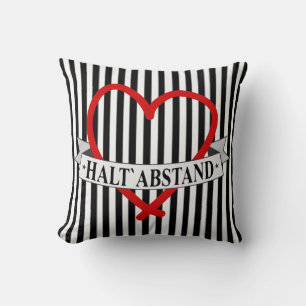 COUSSIN GARDE DE DISTANCE A COEUR