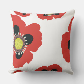 Coussin garden poppies