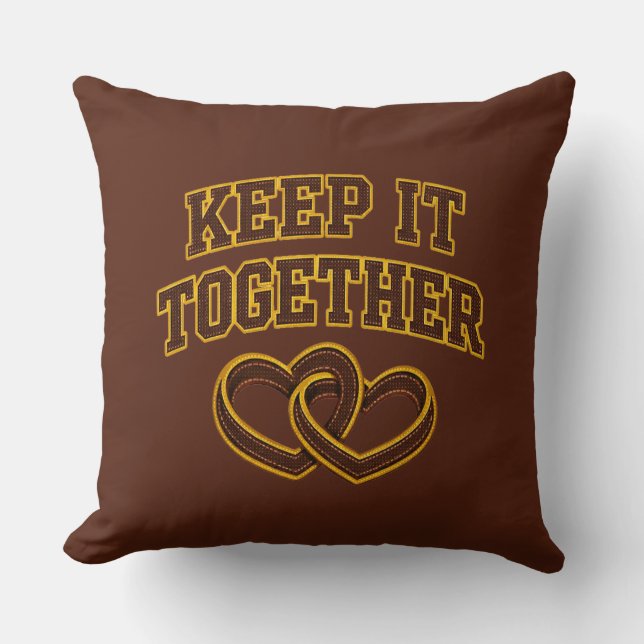 Coussin Garder Le Lien (Recto)