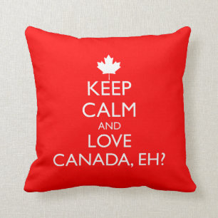 COUSSIN GARDEZ LE CALME ET AIMEZ LE CANADA, N'EST-CE PAS ?