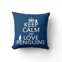 Gardez le calme et aimez les pingouins (toute
